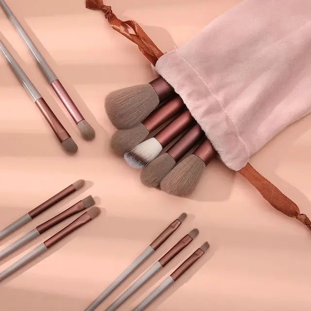 13Pcs Soft Fluffy Makeup Brushes Set