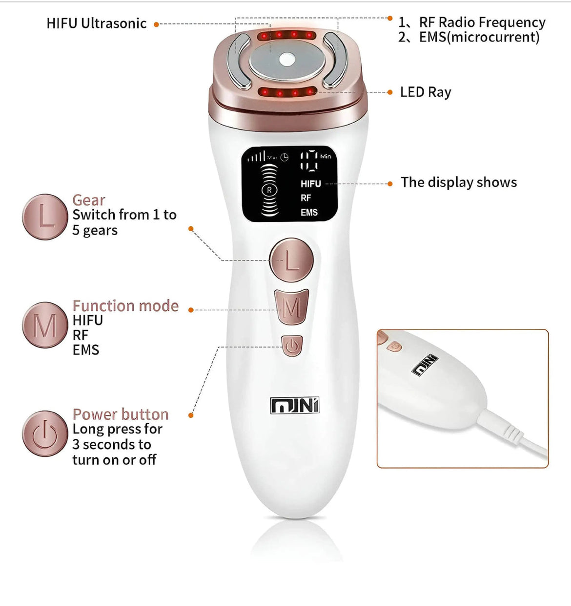 Anti-Aging HIFU, EMS and Microcurrent